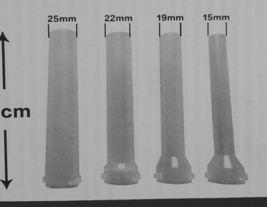 Aparat profesional pentru umplut carnati GRUNBERG INOX NOI - 150 Lei