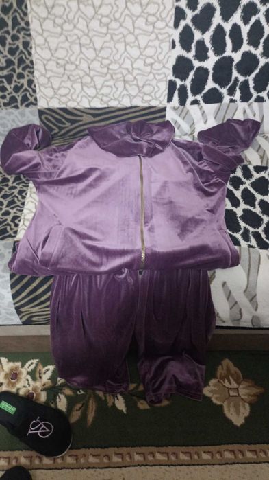 Двойка велюр женская