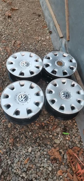 Roti iarna vw r15 și jante golf4