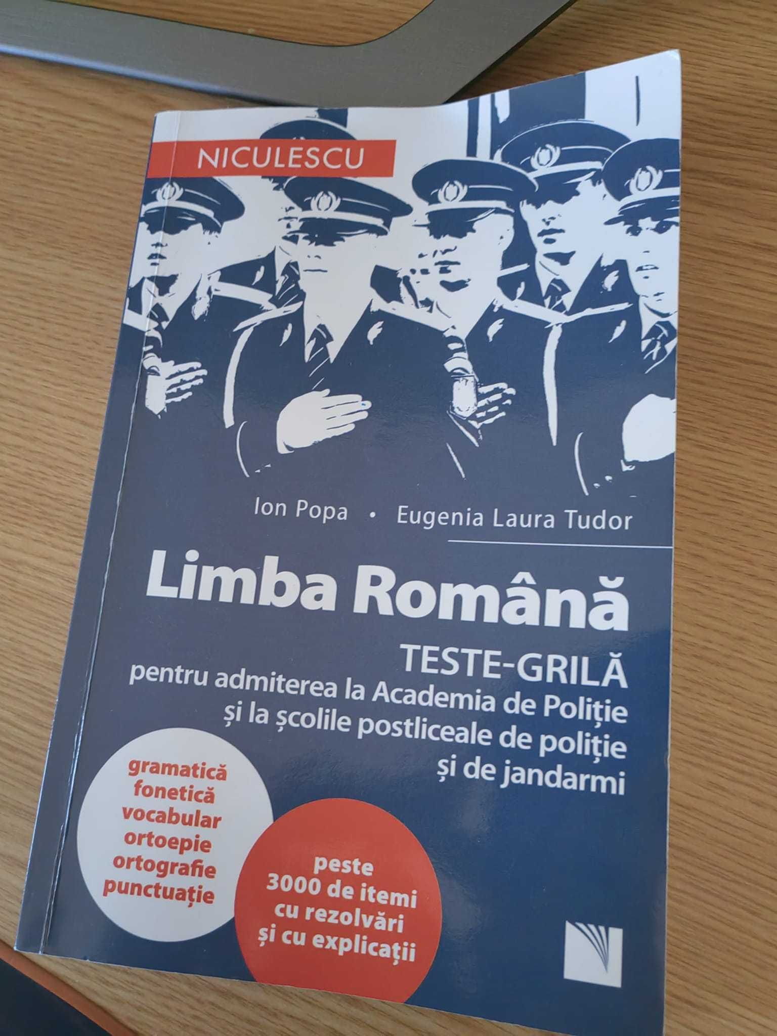 Carti Grila Romana si Istorie pentru admiterea la Academia de Politie