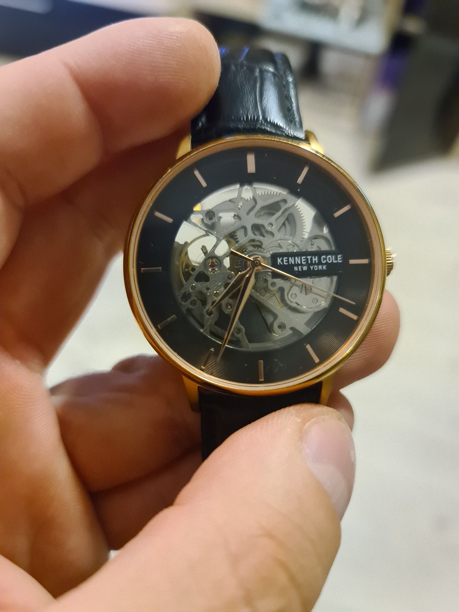 Ceas kenneth cole automatic skeleton