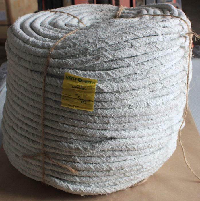 Шнур асбестовый ШАОН 8,10,14,16,20 мм