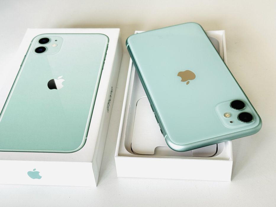Iphone 11 128GB Green 98% Батерия! Гаранция 6 месеца