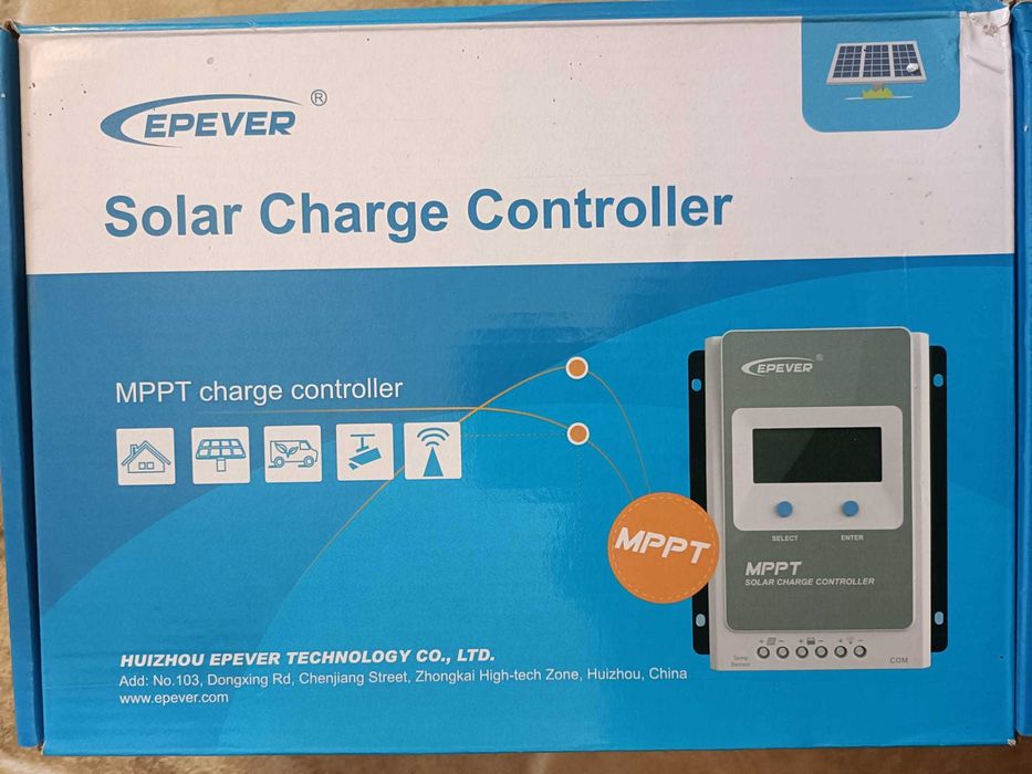 Controler MPPT, EPEVER, 3210AN cu senzor, 30A, eficienta 99%, 100V