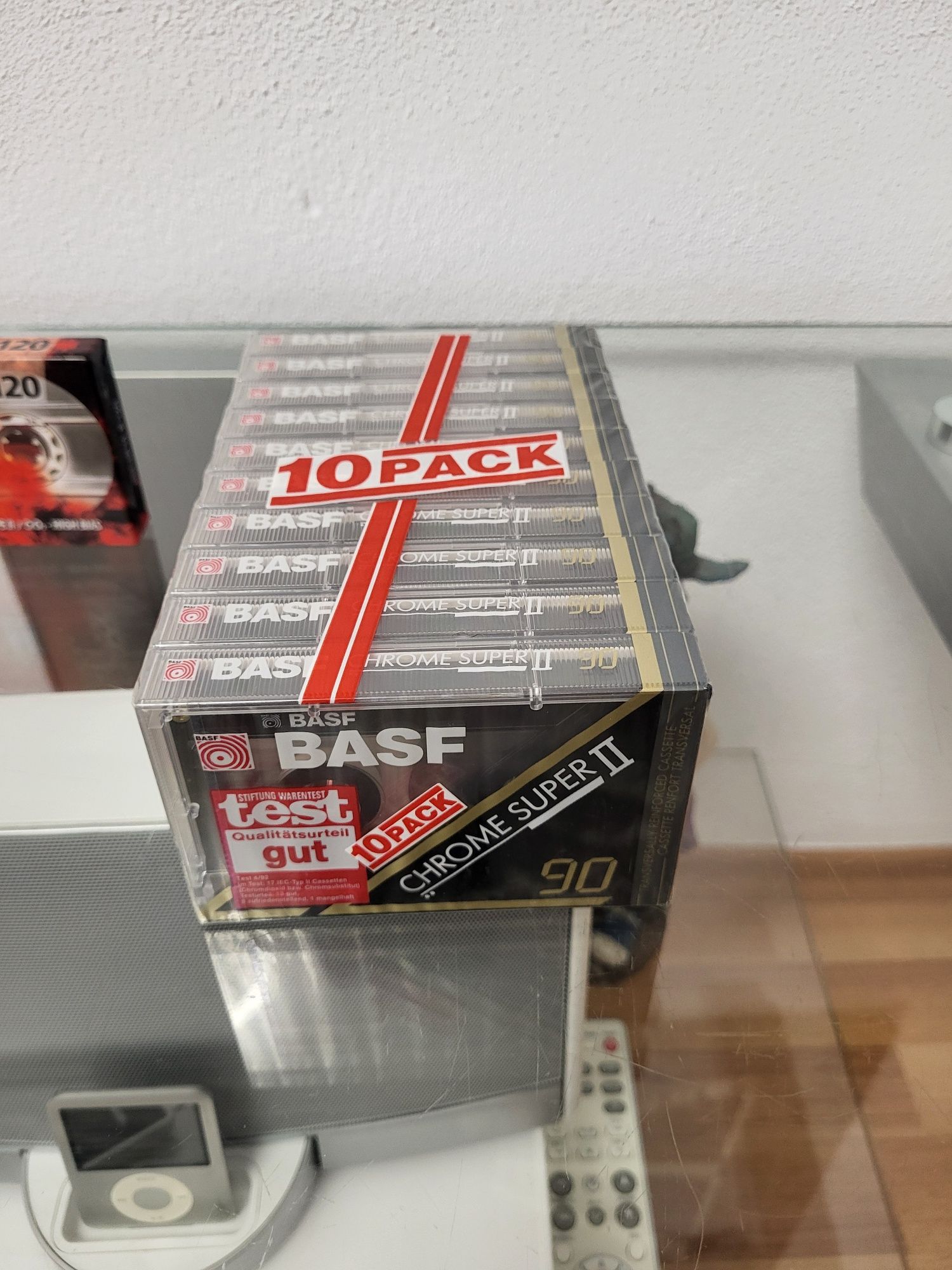 Casete Audio Maxell BASF AGFA Sigilate