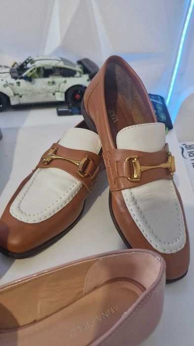 Pantofi piele, Zara, ca noi, marimea 36