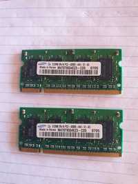 Samsung, memorie RAM pt laptop 2x 512GB DDR2