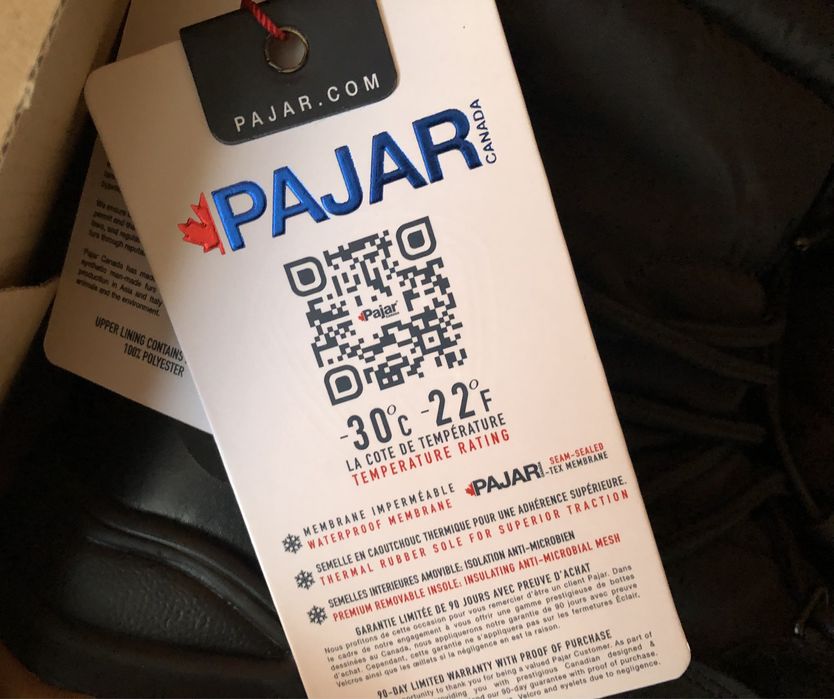 PAJAR De-Ice Winter Boot ОРИГИНАЛНИ дамски ботуши/апрески 38/24см