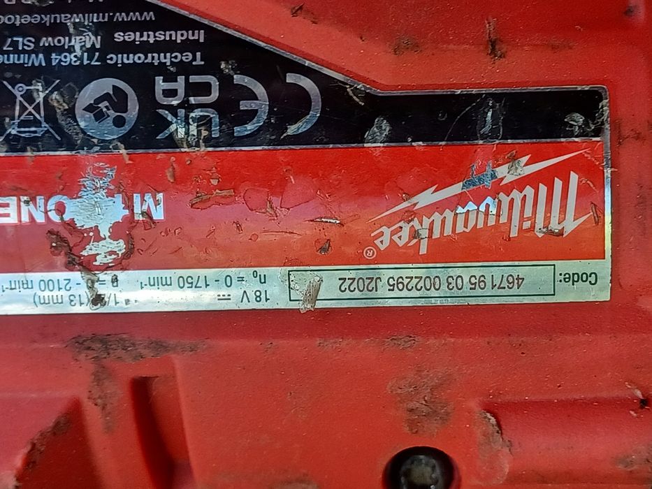 Impact Milwackee cu pătrat  3/4 fabricate ambele 2022