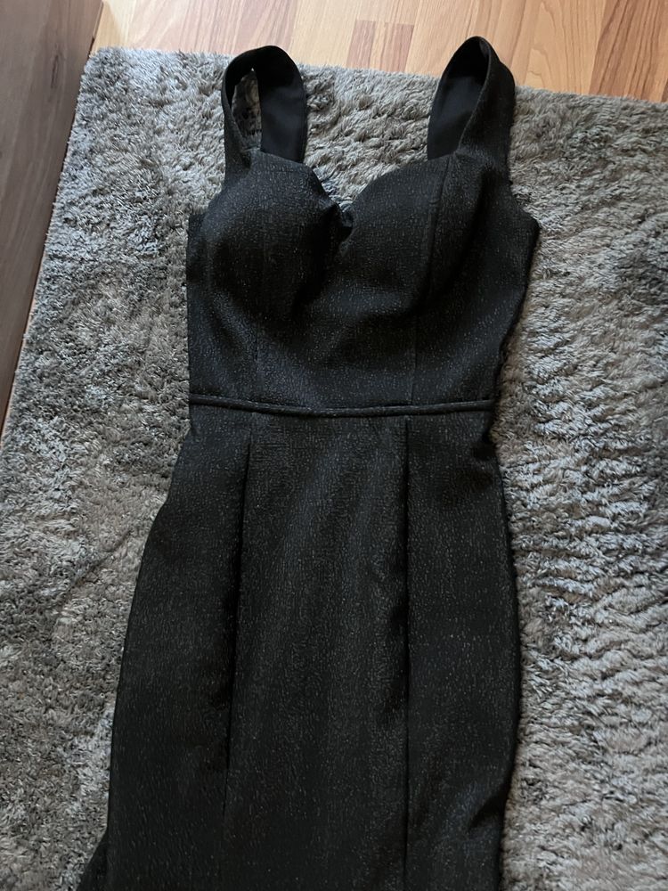 Rochie neagra lunga