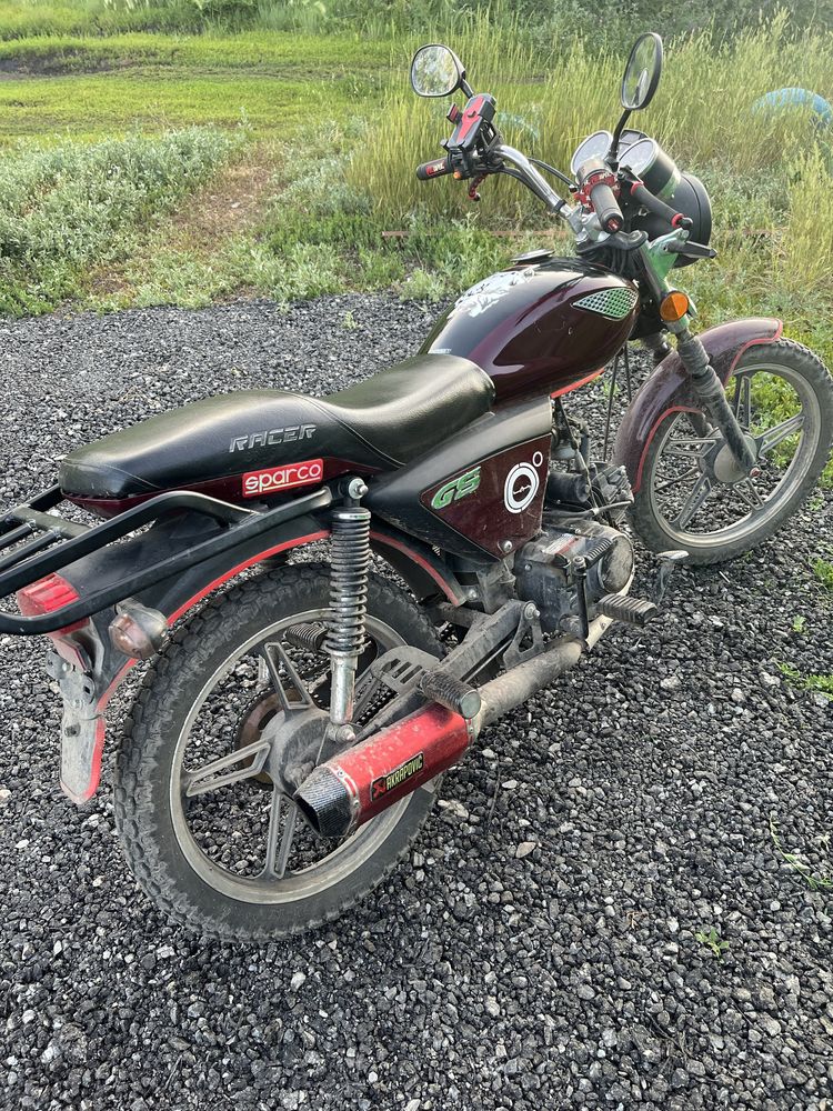 Продам мотоцикл racer 110