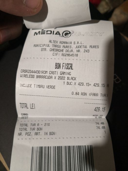 Căști Razer Barracuda X 2022