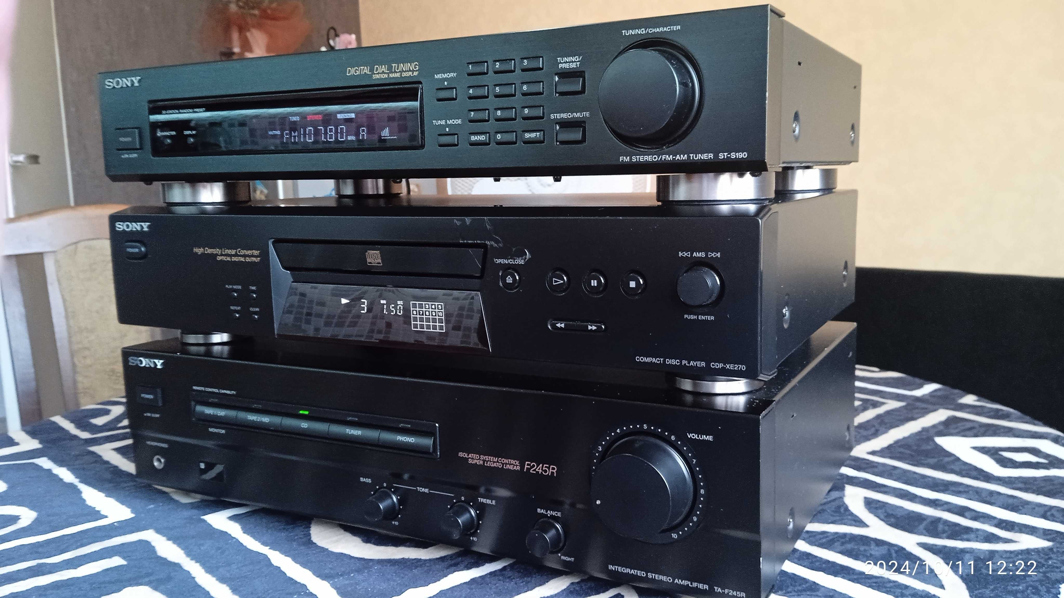 Уредба Sony усилвател cd player tuner тунер цд плеар сд плеър сони