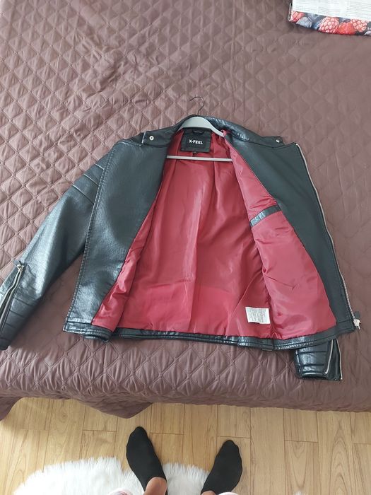 Geacă piele sintetică bărbați