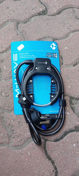 Lacat incuietor de bicicleta tip potcoava