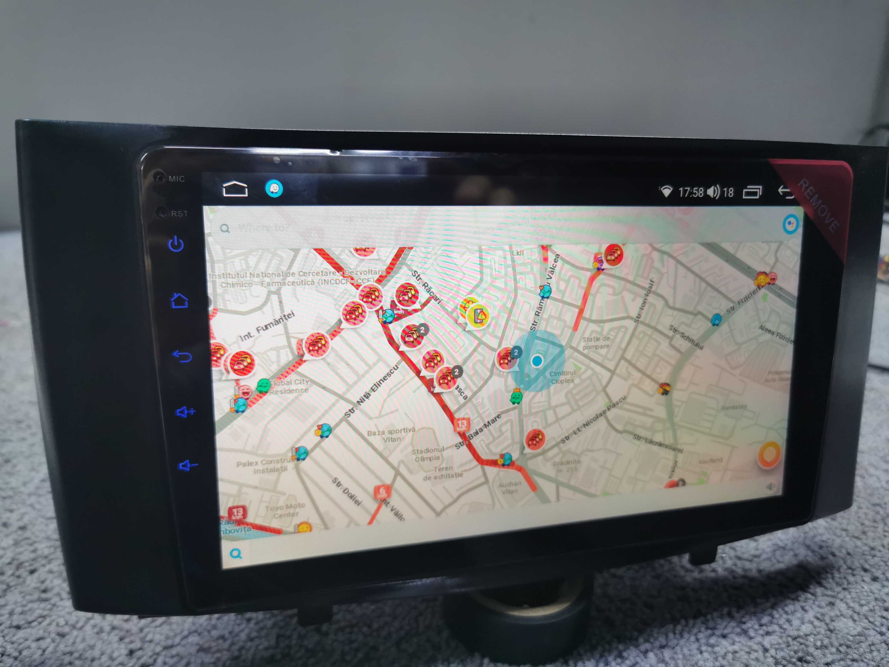 Navigatie Android Mercedes Smart For Two 2011-2015  4/64GB  QLED