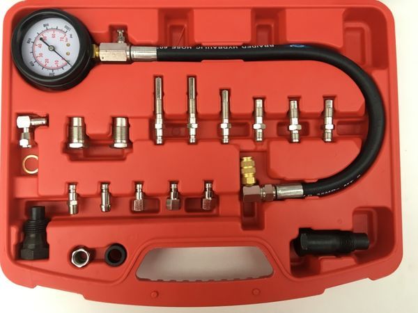 Tester compresie / Compresmetru DIESEL 19 piese