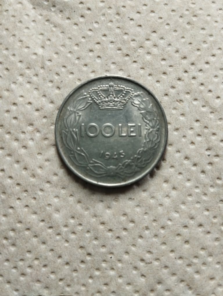 Vând monedă 100 Lei reprezentând pe REGELE MIHAI I...