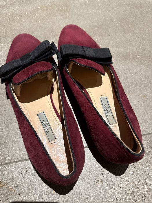 Обувки тип loafers PRADA