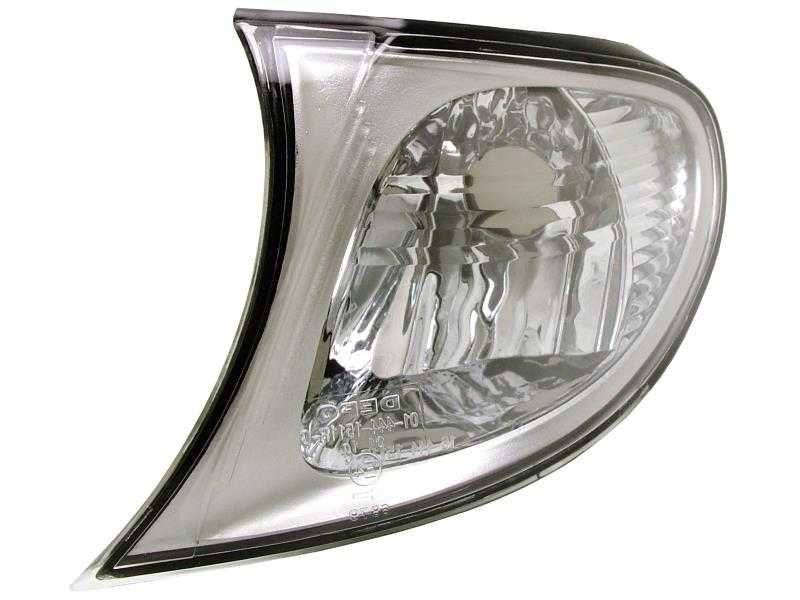 мигач БМВ е 46 ФЕЙС бял с хром рамка мигачи BMW E46 feis