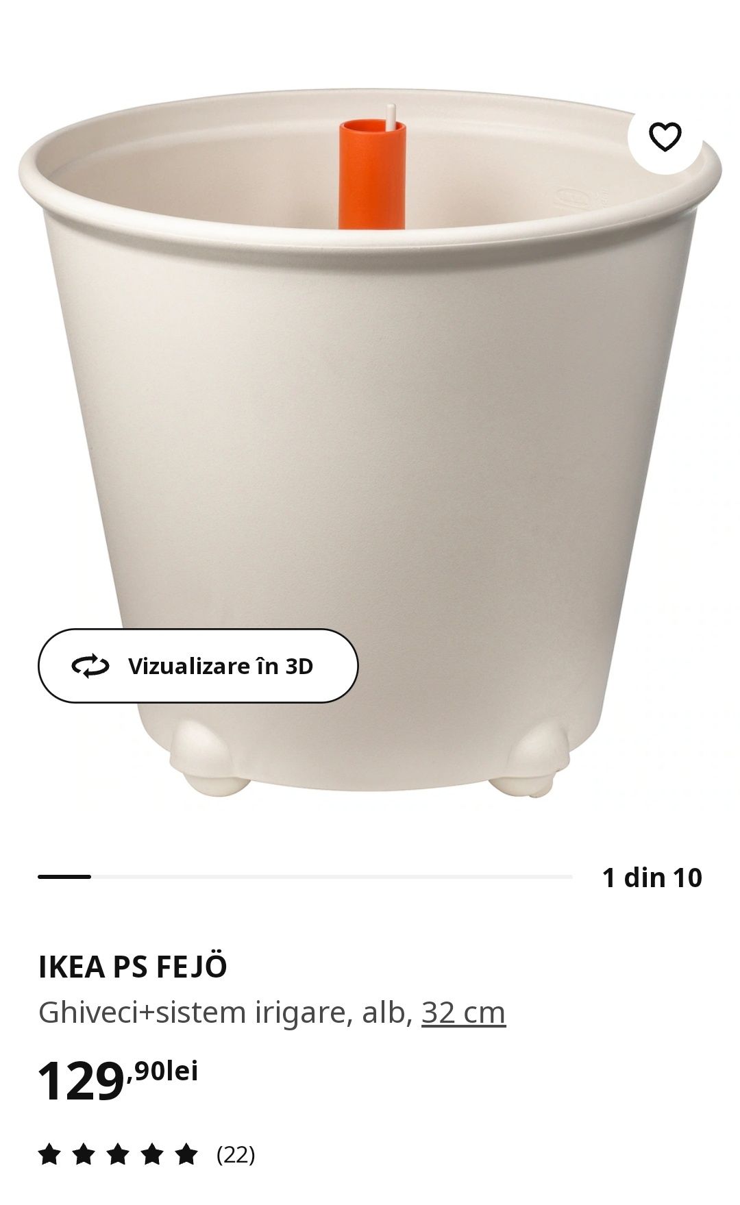 Ghiveci IKEA + plantă