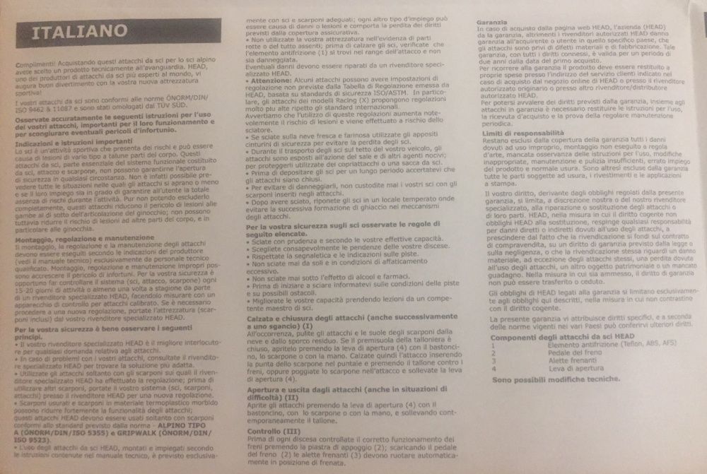 Vind legaturi ski bindings Head