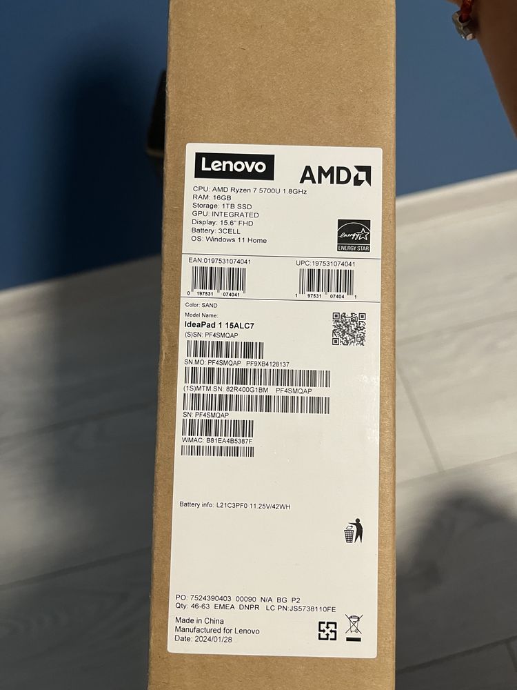 Lenovo IdeaPad 15ALC7