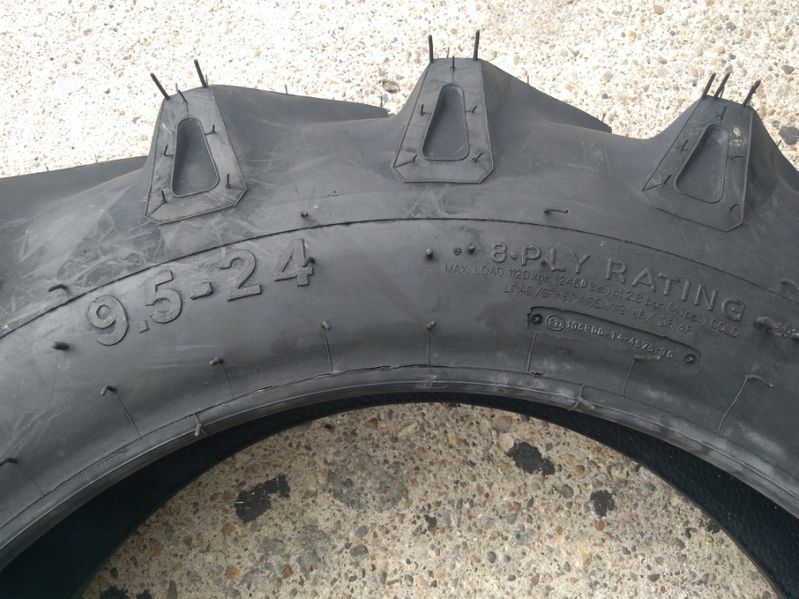 9.5-24 cauciucuri noi cu 8 pliuri MALHOTRA indiene WYZT