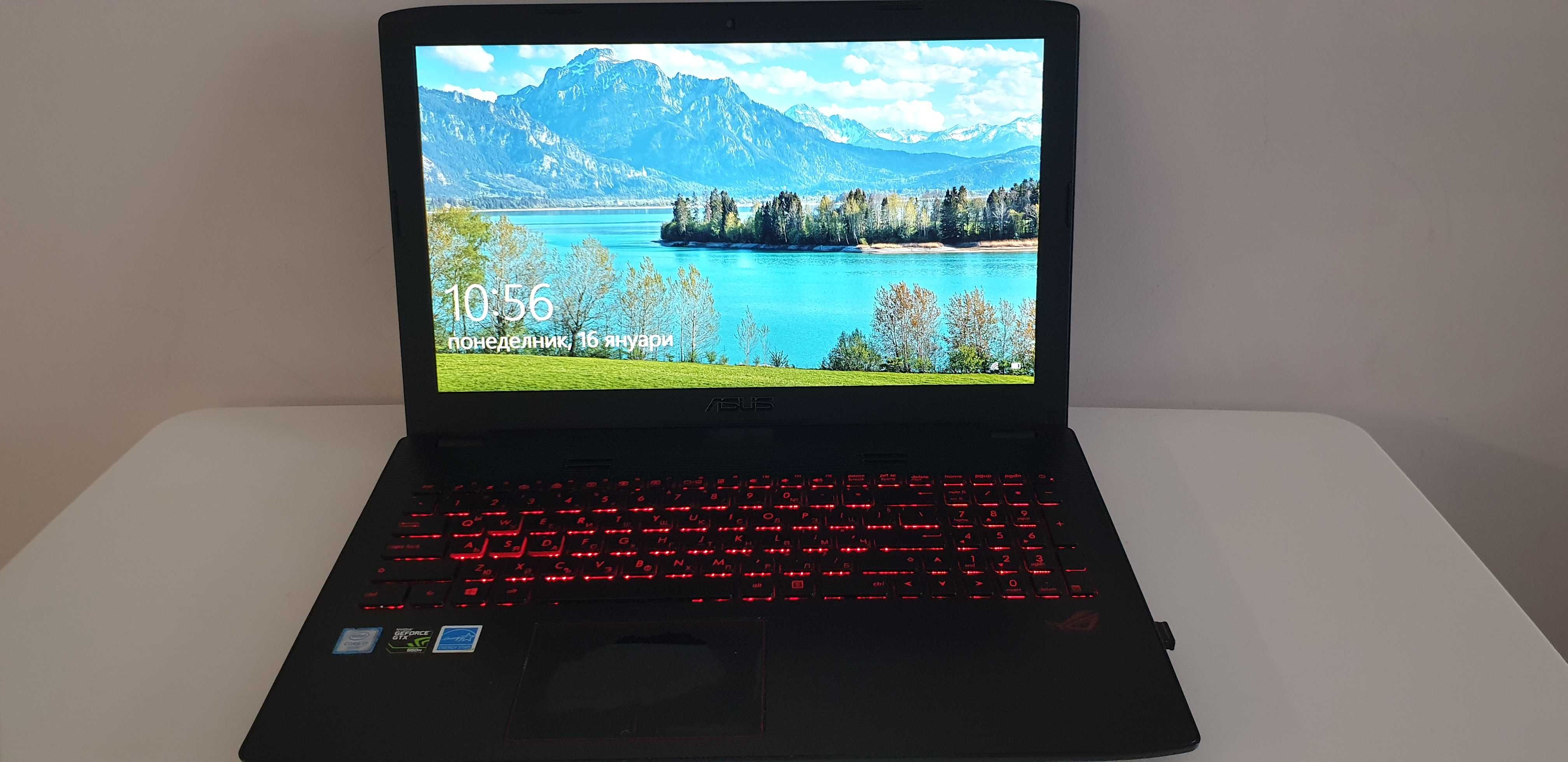 Лаптоп  Asus Rog Gaming GL552VW