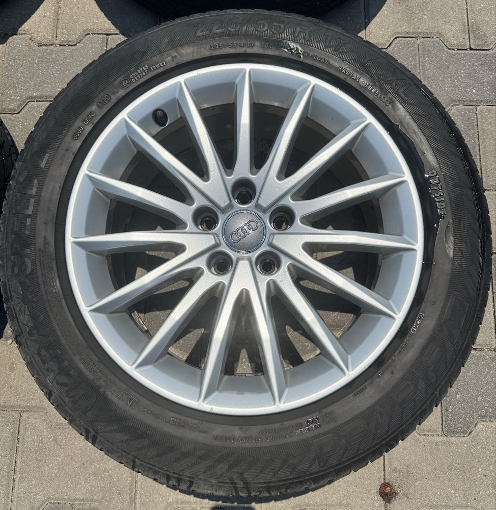 Джанти 17 цола с летни гуми за Ауди А4 Allroad