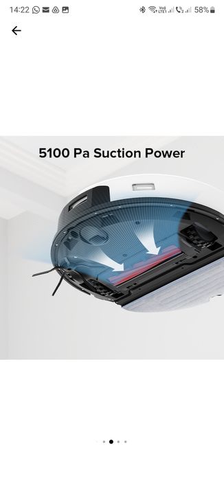 Robot aspirator Roborock s7 pro cu mop si statie golire spalare