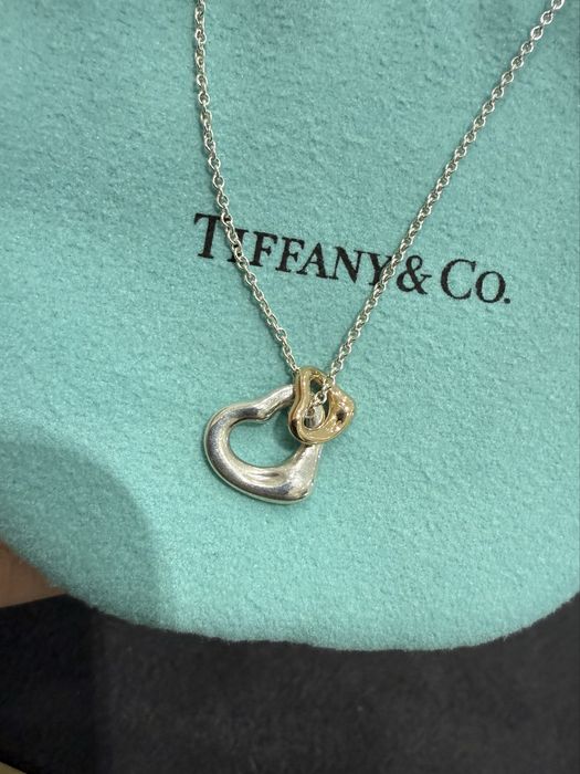 NEW Подвеска Tiffany & Co Elsa Peretti Open Heart 609915