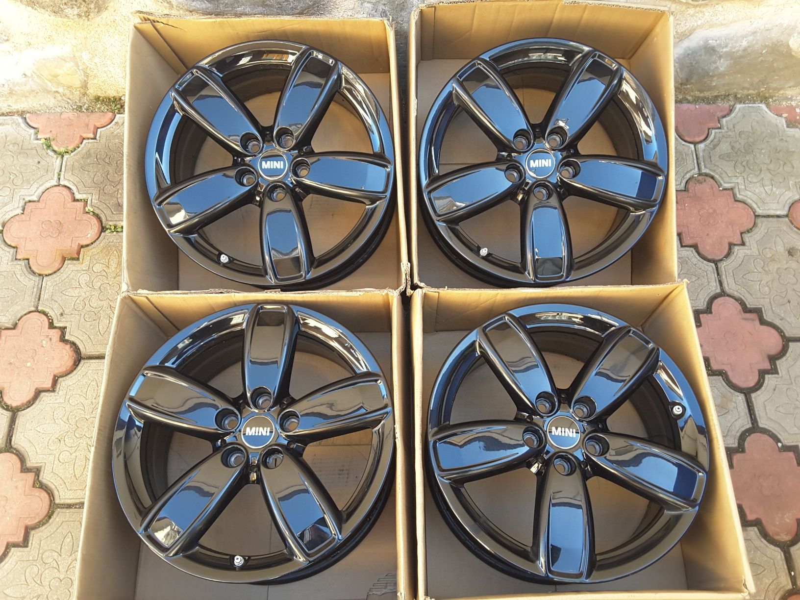 jante aliaj 17; 5x112; originale Mini Cooper Countryman