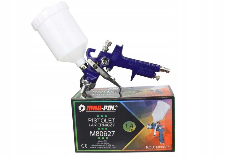Бояджийски пистолет с горно казанче Mar-pol 1,4 мм