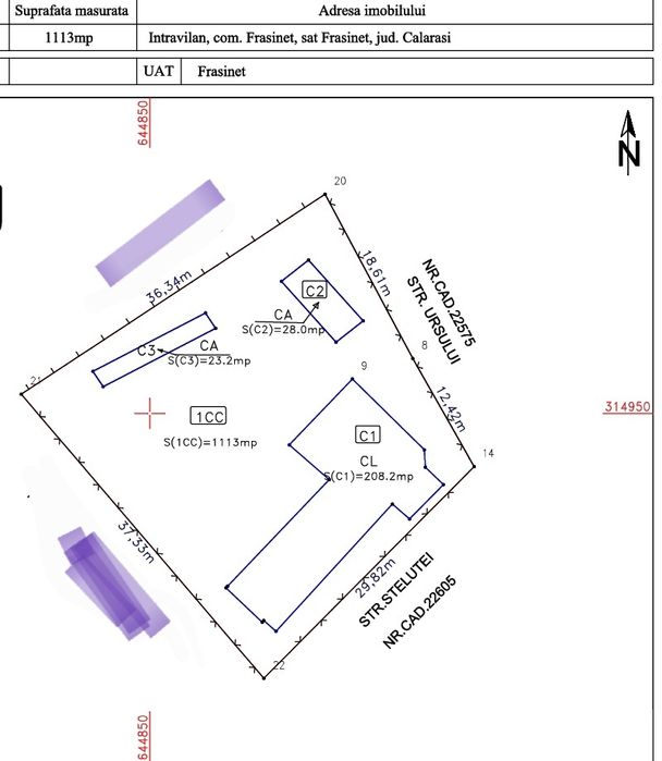 Vand casa Frasinet jud Calarasi - 1,5 ore de Bucuresti