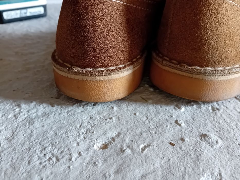 Pantofi piele întoarsă