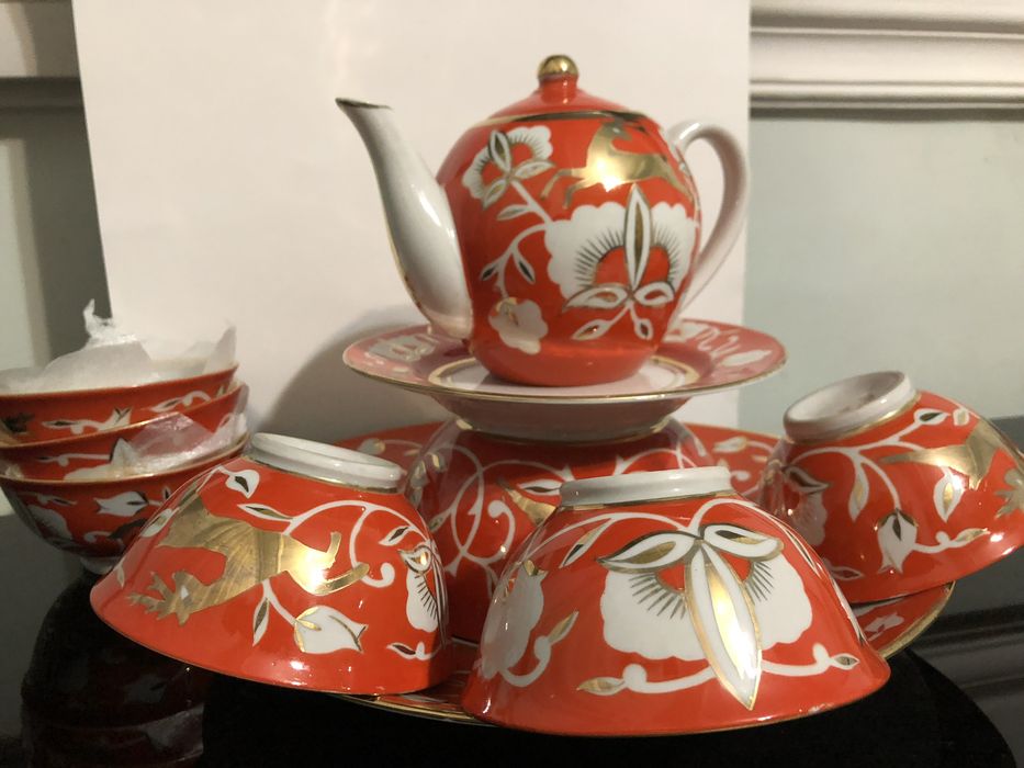 Чайный сервиз «Золотой олень»