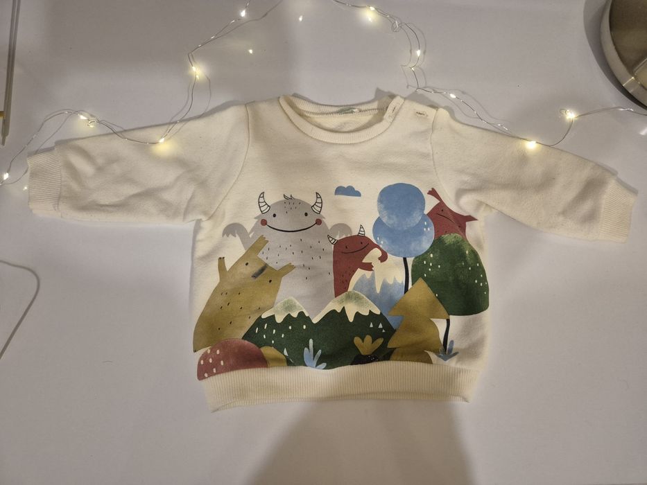 United colors of Benetton бебешки суичър - 6-9 м.