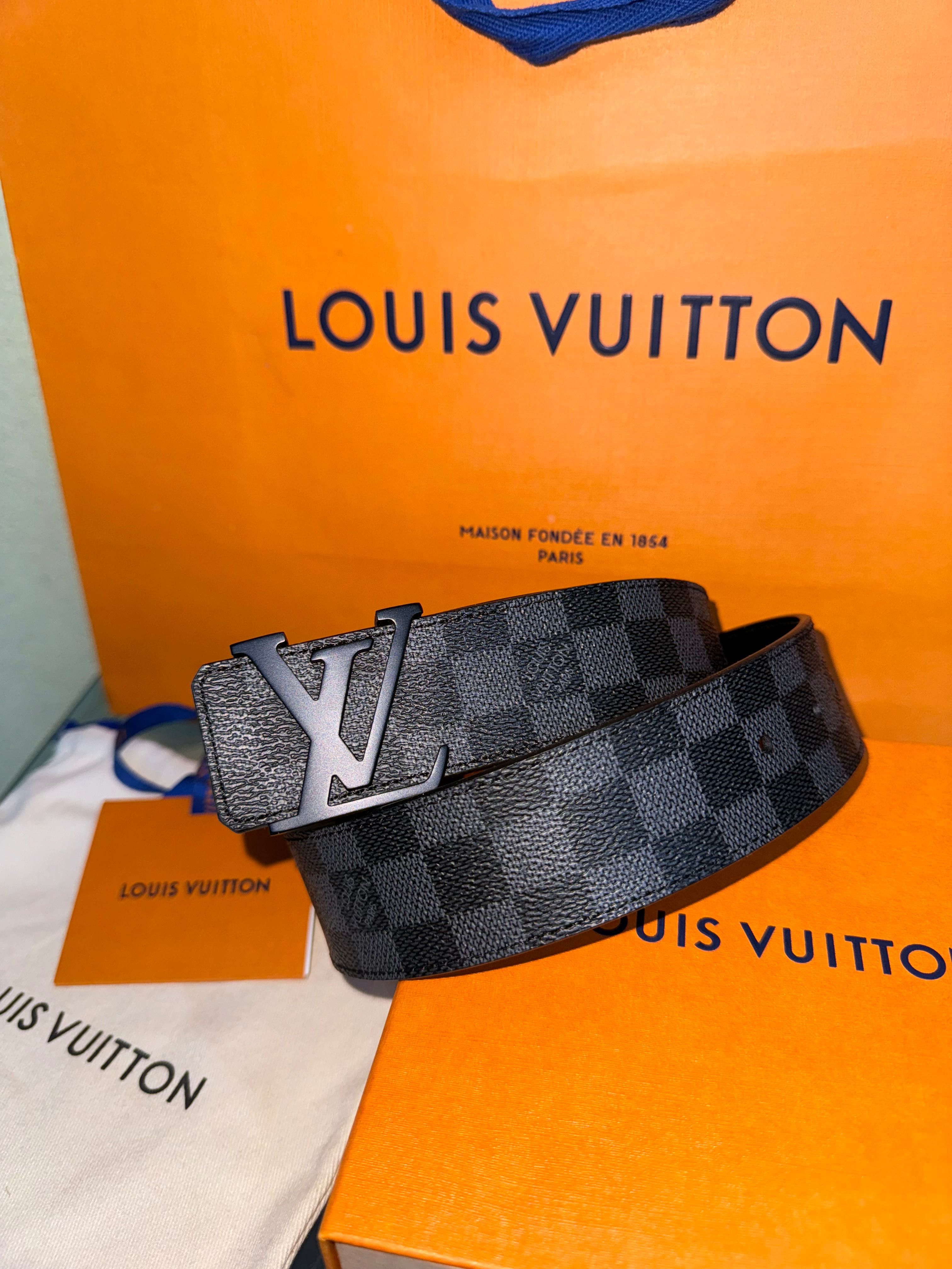 Curea originala Louis Vuitton LV Damier noua