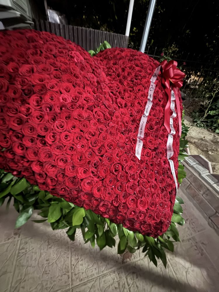 1001 роза в новом состоянии сегодня сделали