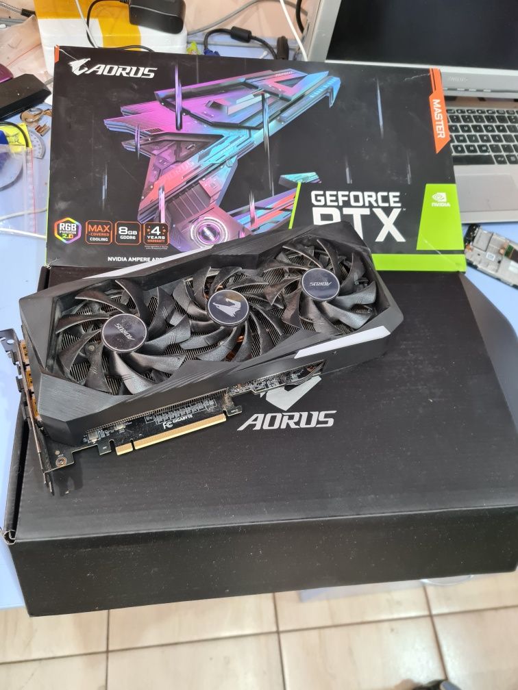 Placa video RTX 3060Ti , Aorus Gigabyte