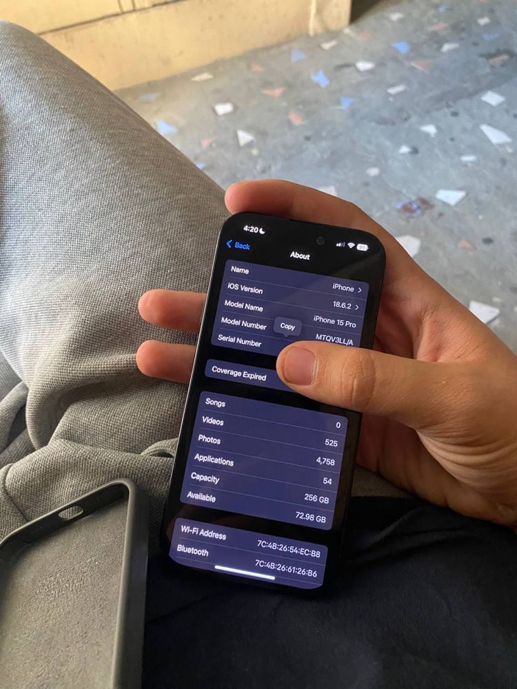 Iphone 15 pro 256