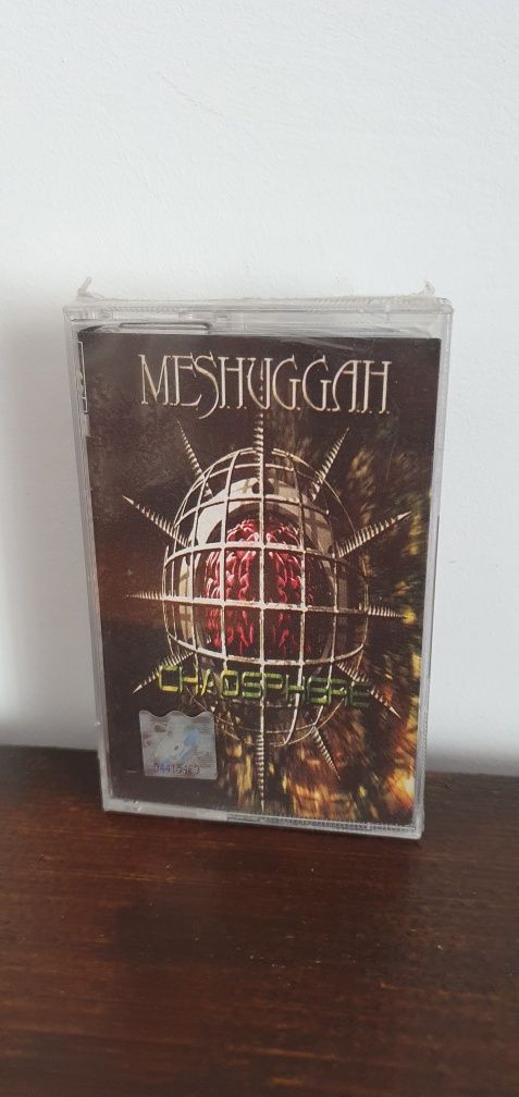 Caseta audio extreme metal Meshuggah album Chaosphere 1999