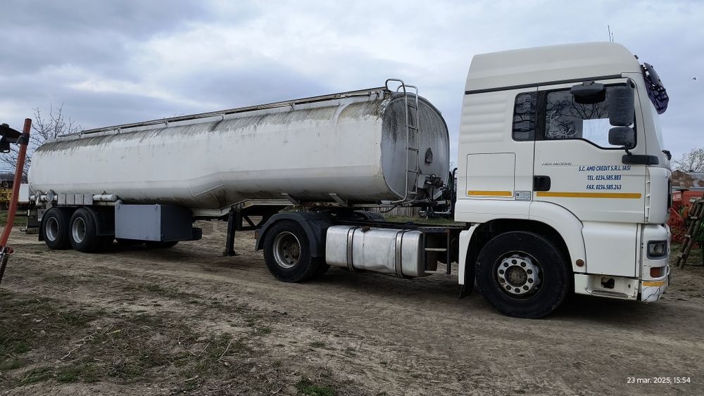 Cisternă aluminiu 40 mii litri agricultură