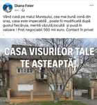 Vand casa pe malul muresului