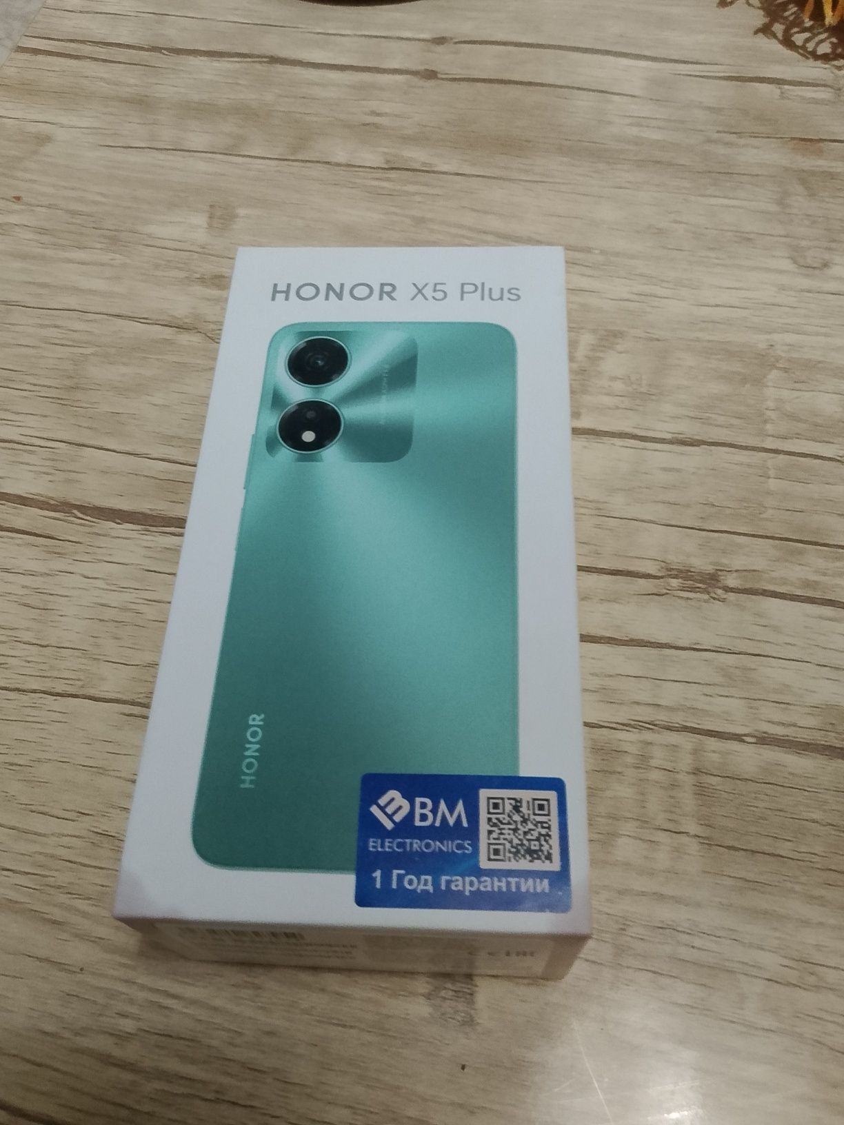 Honor X5 plus karobka 21.05.25 olingan tel ishlatilmagan srojna sotila