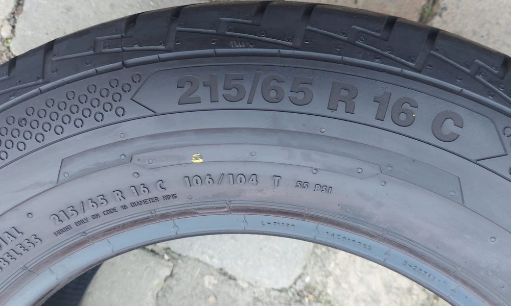 Set 4buc 215/65 R16C Continental ContiVanContact 100 vară