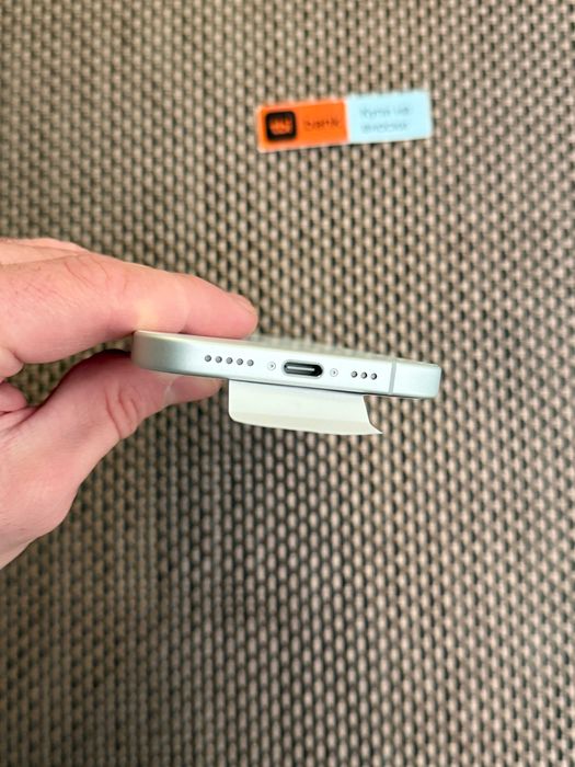 НОВ! ГАРАНЦИЯ! iPhone 16 / Лизинг от 46лв/м !! 128Gb  White - бял