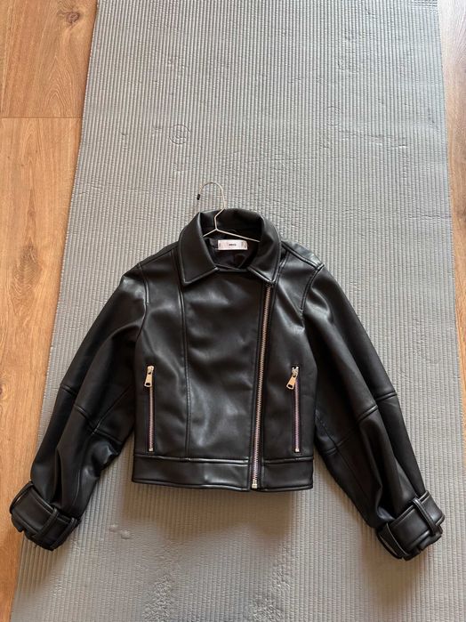 Кожено яке Mango