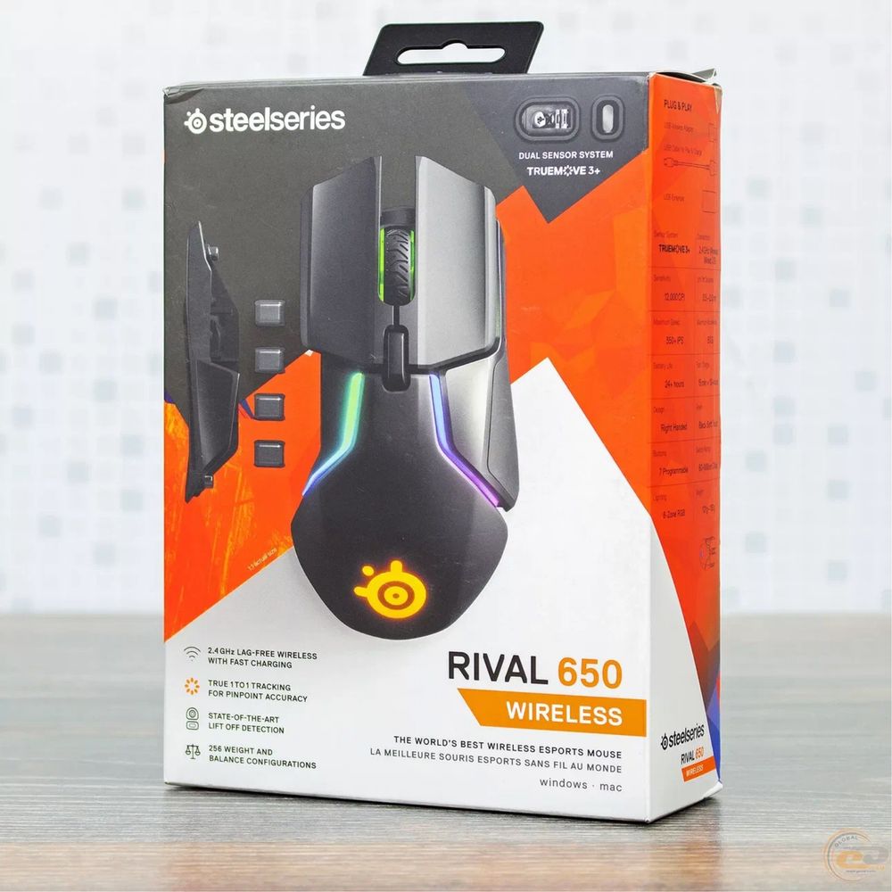 Беспроводная игровая мышь steelseries